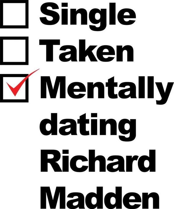 Actual product image Grindstore Coffee Mug Mentally Dating Richard Madden