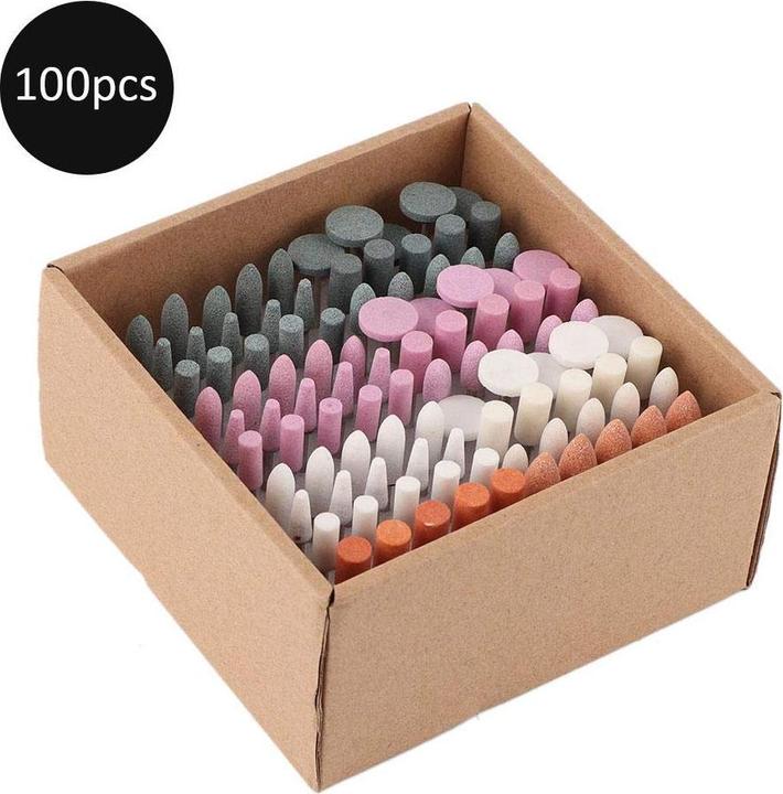 Produktbild Yuyte Schleifkopf-Set für Maniküre & Pediküre (100 Stück) (100 x)