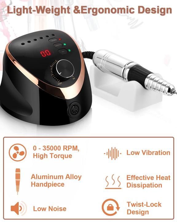 Image du produit Neflsi Elektrischer Nagelfräser