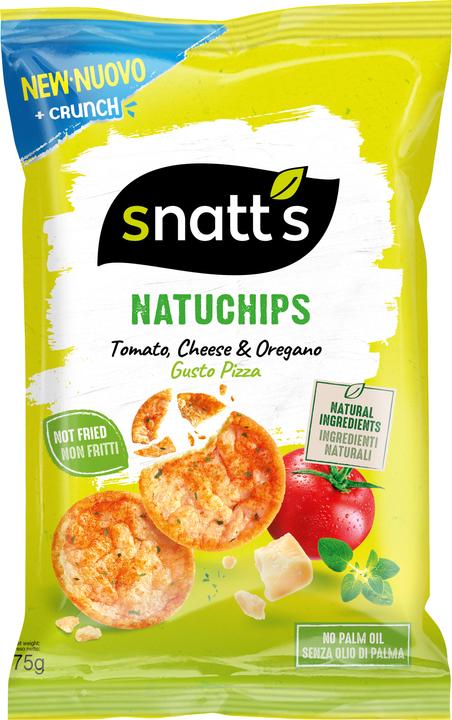 Snatt's Natuchips Tomatoes, Cheese, Origano 75 g (75 g)