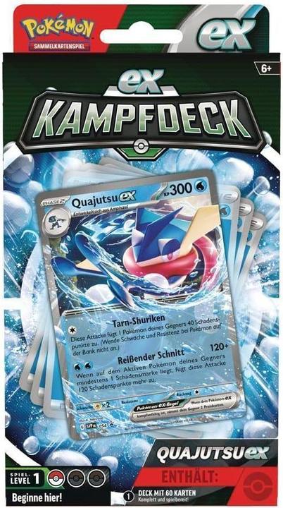 Produktbild Pokémon TCG présentoir EX-Kampfdeck Octobre 2023 (6) *ALLEMAND* (Deutsch, Booster Display)