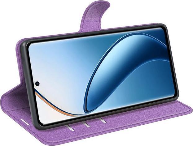 Actual product image MU Classic Litchi Leather Bookcover Series (Realme 12)