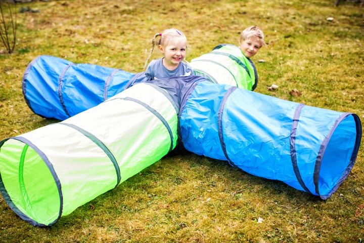 Produktbild Knorrtoys Spieltunnel Circle - "Green-blue"