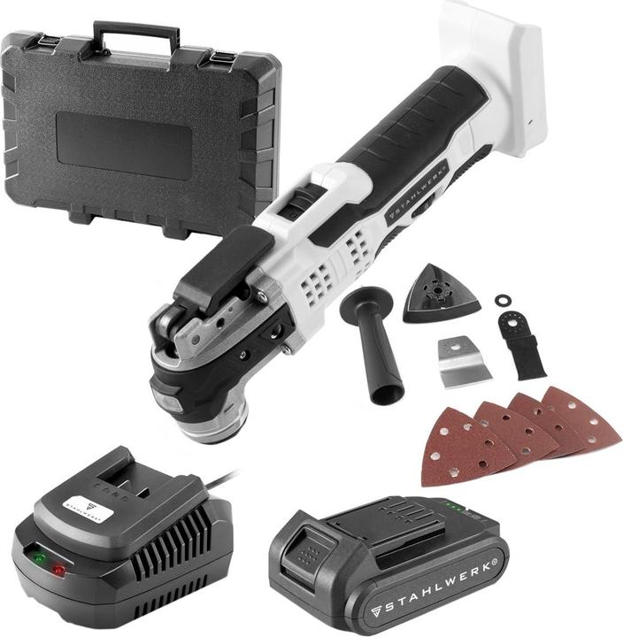 Stahlwerk Oszillations Akku Deltaschleifer 900 W OMT-20 ST Brushless Multi-Tool