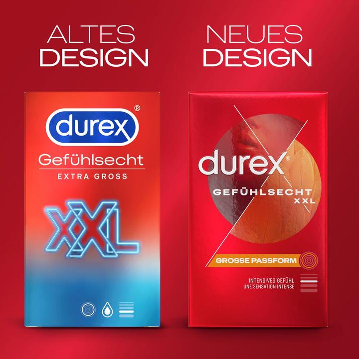 Actual product image Durex Sensitive XXL (8 pcs.)