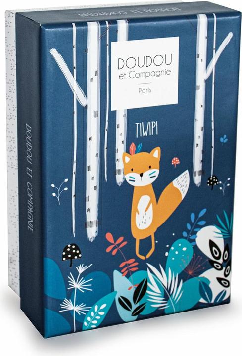 Actual product image Doudou et Compagnie Fox with cuddle cloth