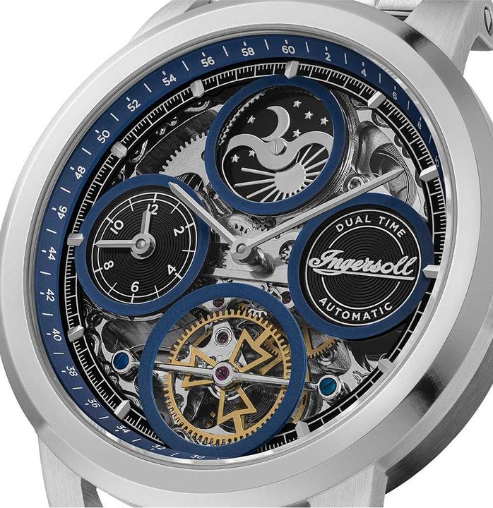 Produktbild Ingersoll 1892 Ingersoll I16003 Herrenuhr The Arc Automatik 44mm 5ATM (Skeleton-Uhr, 44 mm)