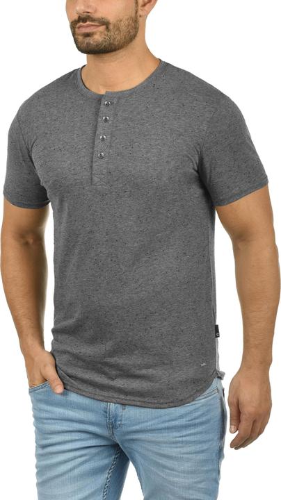 Immagine prodotto Solid Thai T-Shirt A Maniche Corte Maglietta Da Uomo Con Collo Grandad In Cotone 100% (M)
