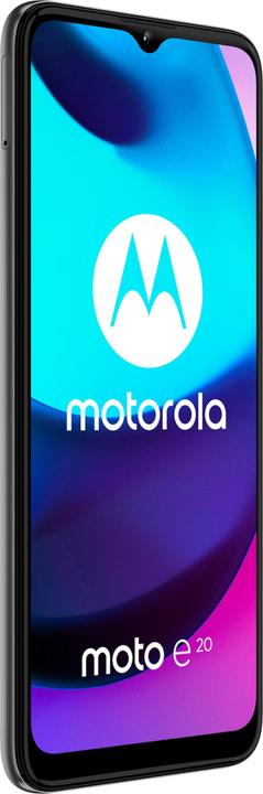 Produktbild Motorola Moto e20 (32 GB, Graphite gray, 6.50", Hybrid Dual SIM, 13 Mpx, 4G)