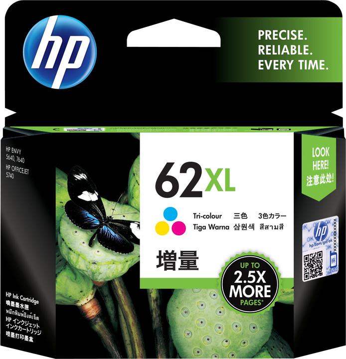 Image du produit HP 62xl (M, C, Y)