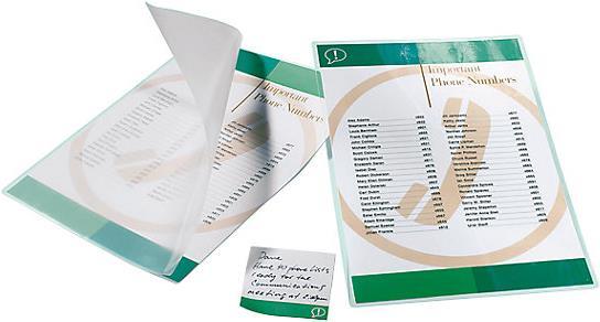 Actual product image GBC Premium laminating pockets (125 µm, A4)