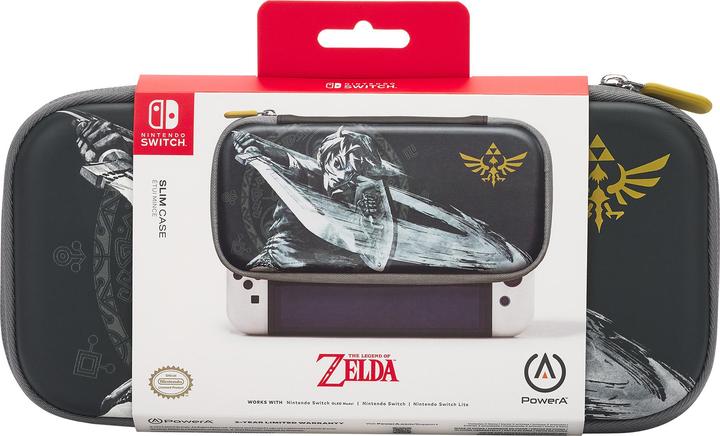 Produktbild PowerA Schmales PowerA-Etui für Nintendo Switch - Battle-Ready Link (Switch, Switch Lite)