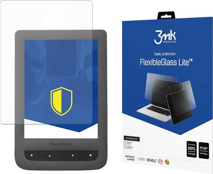 Produktbild 3MK FlexibleGlass Lite PocketBook Touch Lux 3, Szkło Hybrydowe Lite