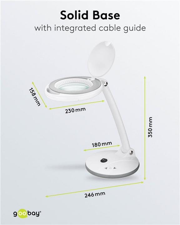 Immagine prodotto Goobay LED-Stand-Lupenleuchte (450 lm)