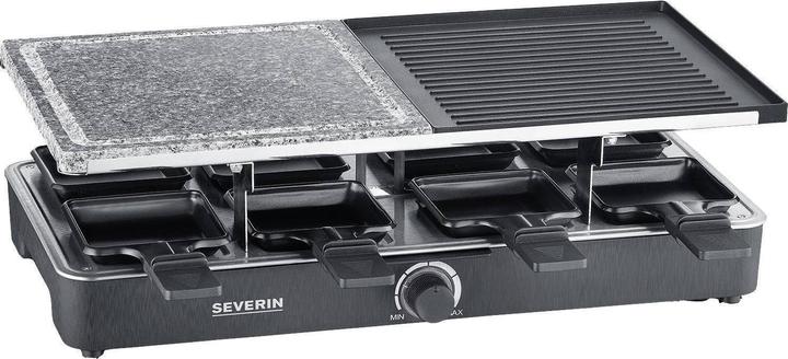 Image du produit Severin RG Gril à raclette avec pierre naturelle à griller et plaque de cuisson