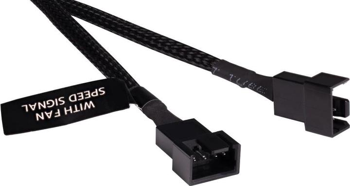 Actual product image Alphacool LK Y-splitter 4-pin to 2x 4-pin PWM 15cm