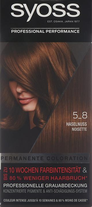 Actual product image Syoss Colour 5-8 (Hazelnut)