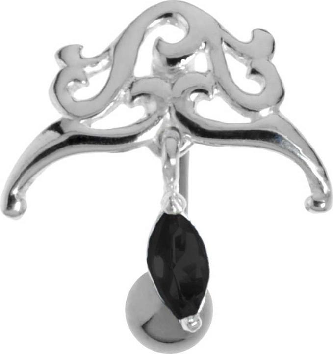 Immagine prodotto Bijouteria Piercing ventre (Zirconia, Acciaio chirurgico 316L, Argento 925)