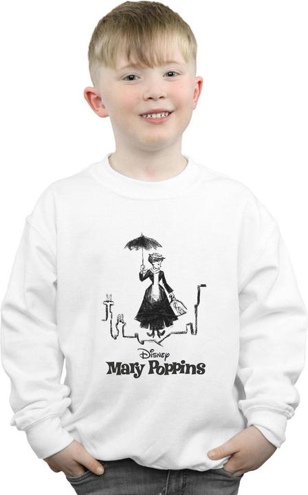 Produktbild Disney Mary Poppins Rooftop Landing Sweatshirt Jungen (152, 158)