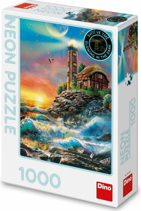 Produktbild Dino Leuchtturm-Puzzle 1000 Teile (1000 Teile)