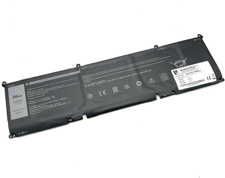 Vistaport Akku für Dell G15, G7, Inspirion, Precision, XPS, Alienware (3 Zellen, 4910 mAh)