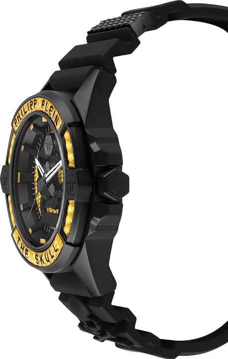 Actual product image Philipp Plein PWAAA1922 The $kull Carbon Fiber 44mm 5ATM (Analogue wristwatch, 44 mm)