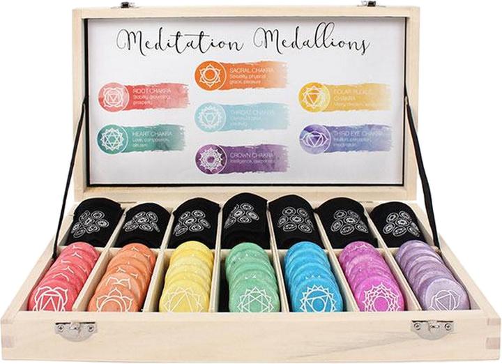 Image du produit Something Different Pierres de méditation Chakra (Boîte de 24)