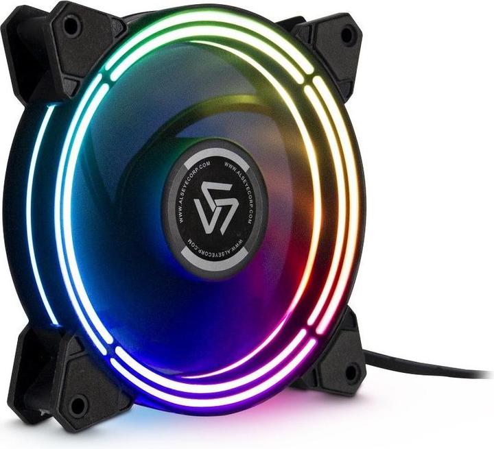 Actual product image Intertech Inter-Tech Alseye Halo 3.0 computer case fan (120 mm, 1 x)