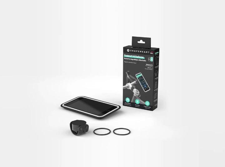 Actual product image Shapeheart Magnetic Bike Mount 6.7