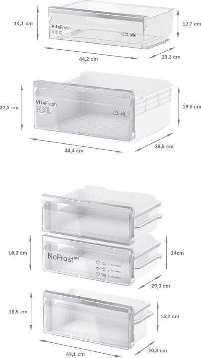 Produktbild Bosch Hausgeräte KIN86ADD0 (260 l)