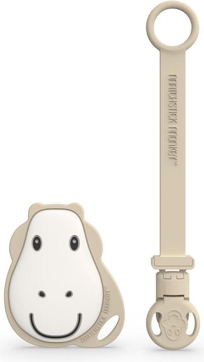 Matchstick Monkey Clip succhietto e anello di dentizione piatto