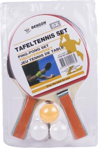 Actual product image Benson Table Tennis Set Ping Pong Set 5pcs.