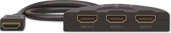 Image du produit Goobay Boîtier de commutation HDMI 3 vers 1 4K @ 30 Hz