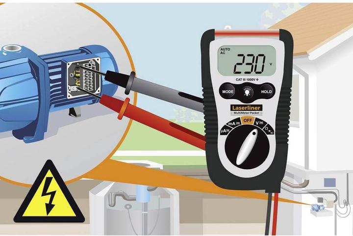 Produktbild Laserliner MultiMeter-Pocket Hand-Multimeter