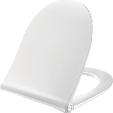 Actual product image Pressalit Toilet seat Sway D2 for V+B O. novo + Subway 1.0 white with soft-closing mechanism and