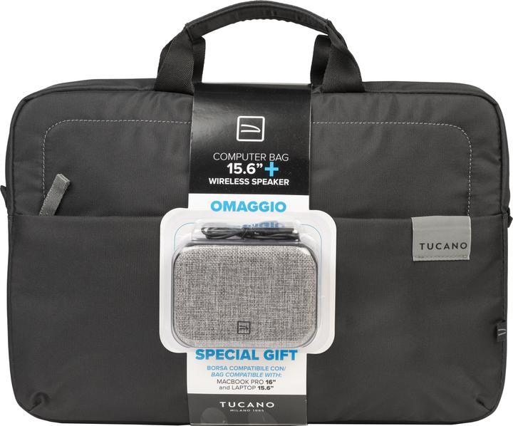 Image du produit Tucano Kit de sac et de haut-parleur Bluetooth (15.60")