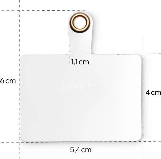 Produktbild Hama Handyband zum Umhängen, universal, verstellbar, Karabiner, 2 m, Nude/Gold