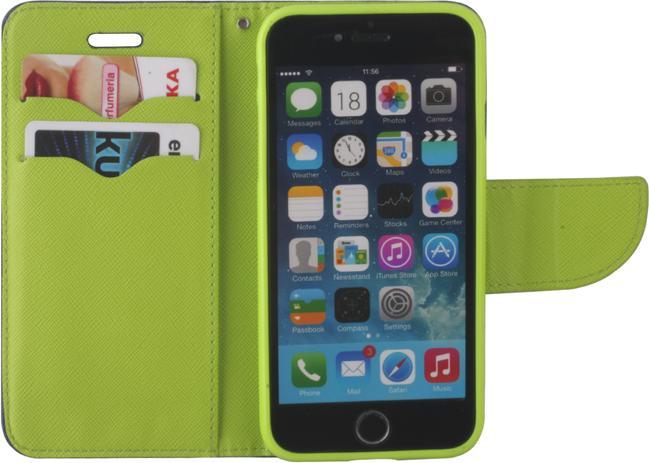 Immagine prodotto OEM Custodia Smart Fancy per Samsung Galaxy S24 Plus blu-verde (Samsung Galaxy S24+)