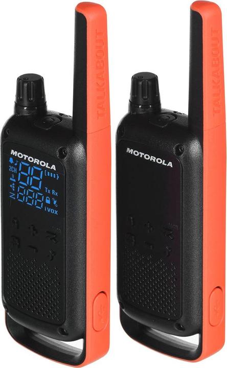 Actual product image Motorola PMR handheld radio TLKR T82 188 (10 km)