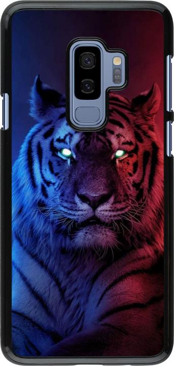 Actual product image PhoneLook Cover Tiger Blue Red (Samsung Galaxy S9+)