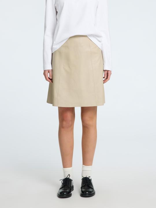 Actual product image Selected Femme Mini leather skirt (38)