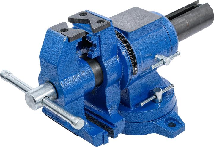 Actual product image BGS Parallel vice | 100 mm clamping jaws | 360° rotatable (100 mm)