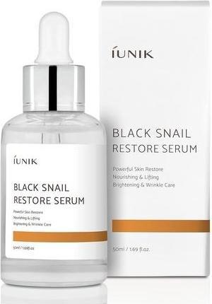 Actual product image iUNIK 70% Black Snail Mucin Restore Serum 50ml (50 ml)