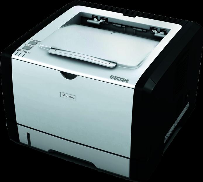 Actual product image RICOH SP 311DNw (Laser, Black and white)