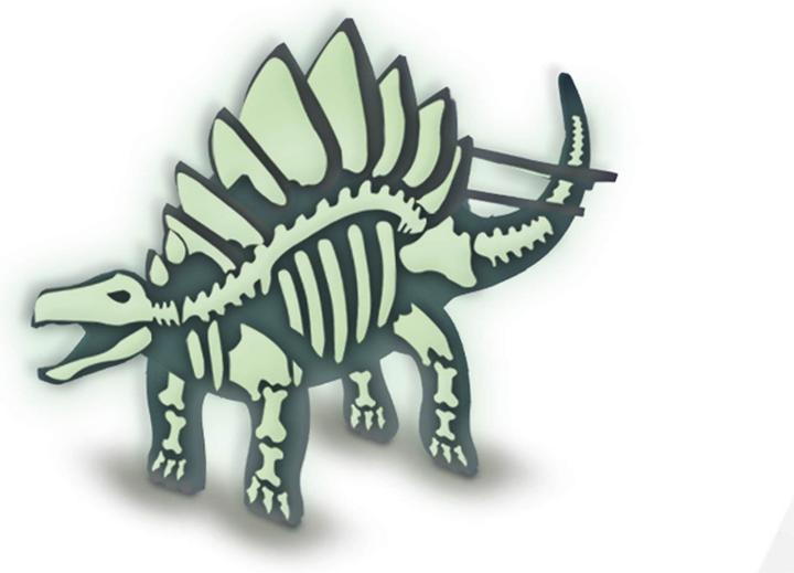 Actual product image Ses Houten Dino Glow in the Dark