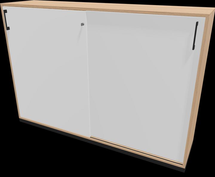 Black, White, Amber oak decor with structure