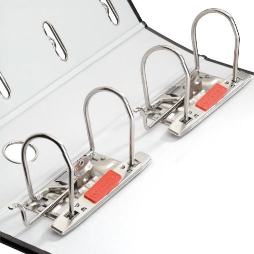 Produktbild Herlitz PP-Doppelordner maX.file, Rückenbreite: 70 mm, rot zweifache DIN A5-quer-Ablage, PP-Kunststoffbezug (A4, 70 mm, 1 Stück)