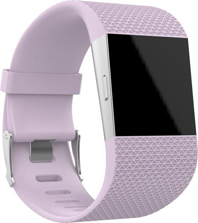 Image du produit JTI Bracelet compatible avec Fitbit Surge, violet clair - L (Silicone)