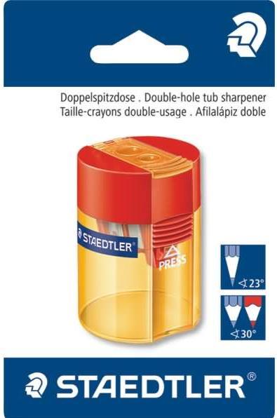 Actual product image Staedtler Double sharpening box round BK 512006BK