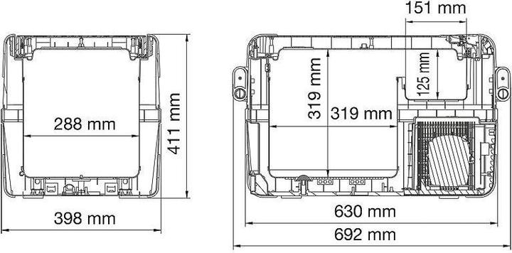 Nährwerte und Zutaten Dometic CFX3 35 EU Version (36 l)